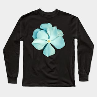 blue flower Long Sleeve T-Shirt